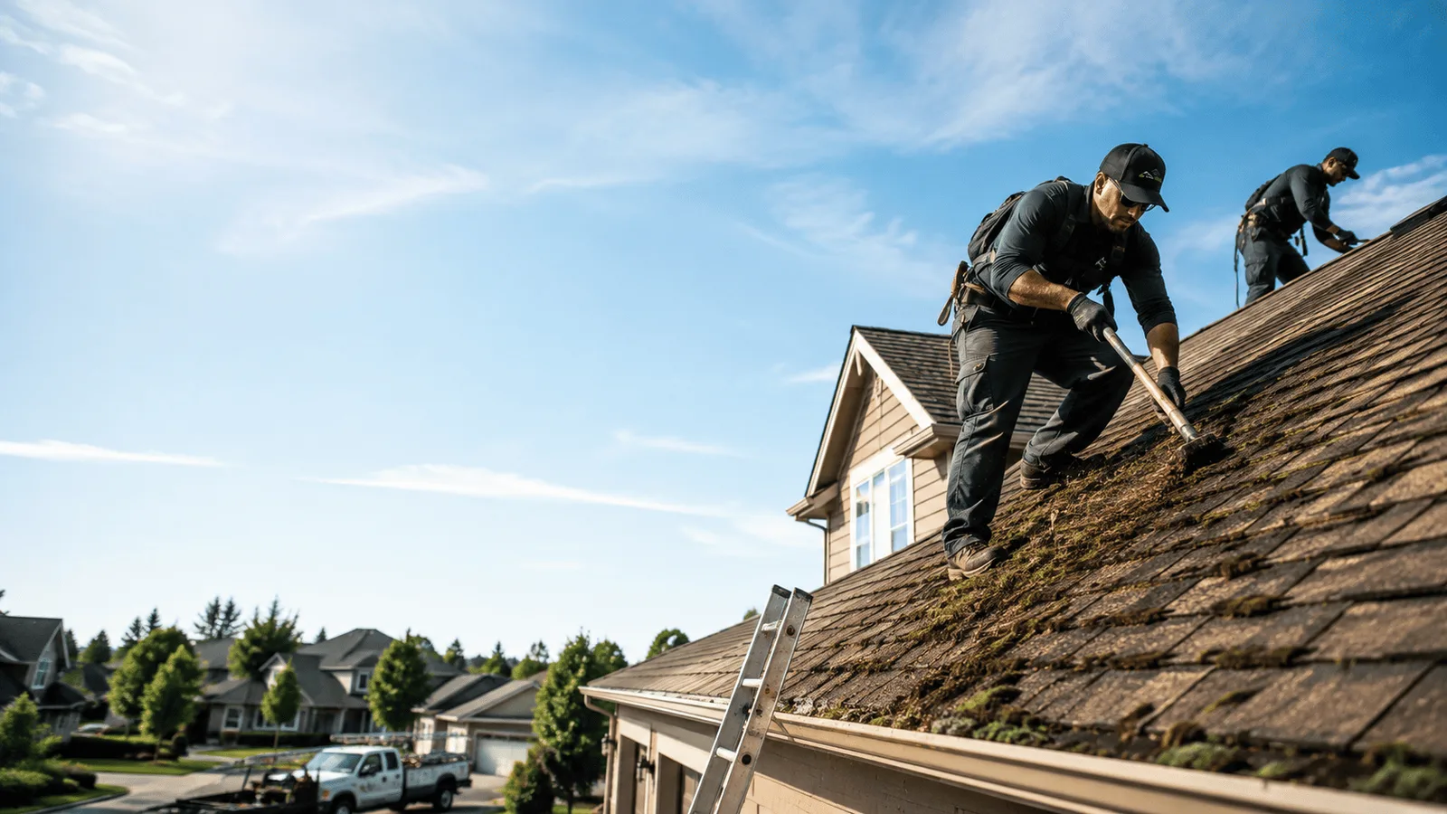 Roof Moss Removal in Scio, OH near me